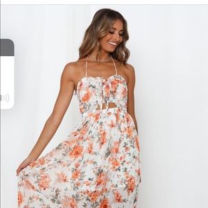 Hello Molly Make No Promises Maxi Dress S